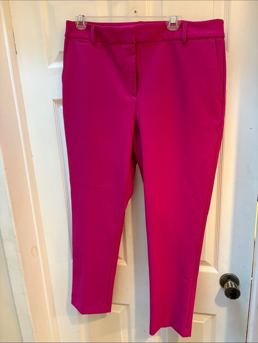 Rachel Zoe Magenta Ankle Length Trousers
